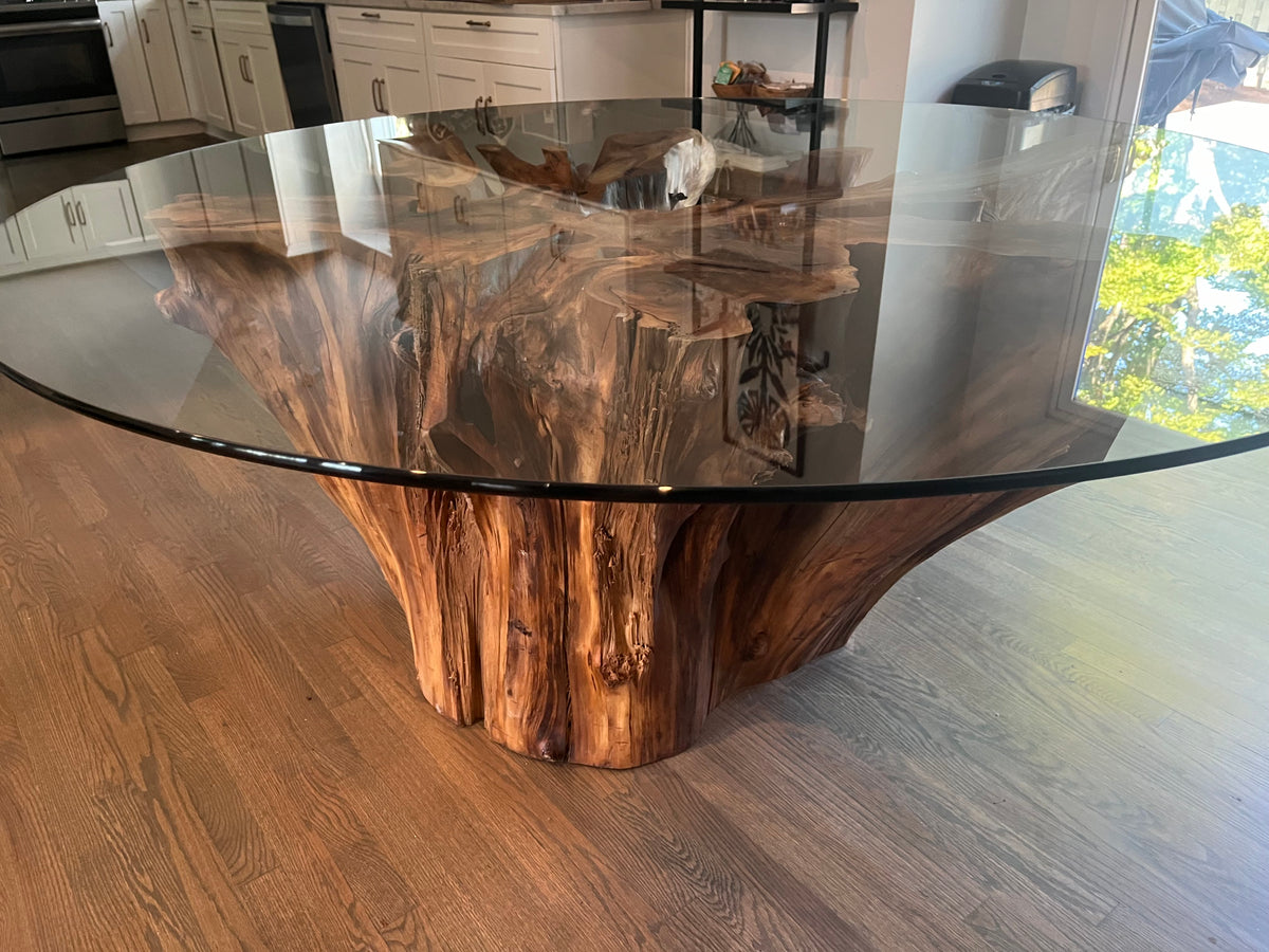 Walnut Rootball Dining Table