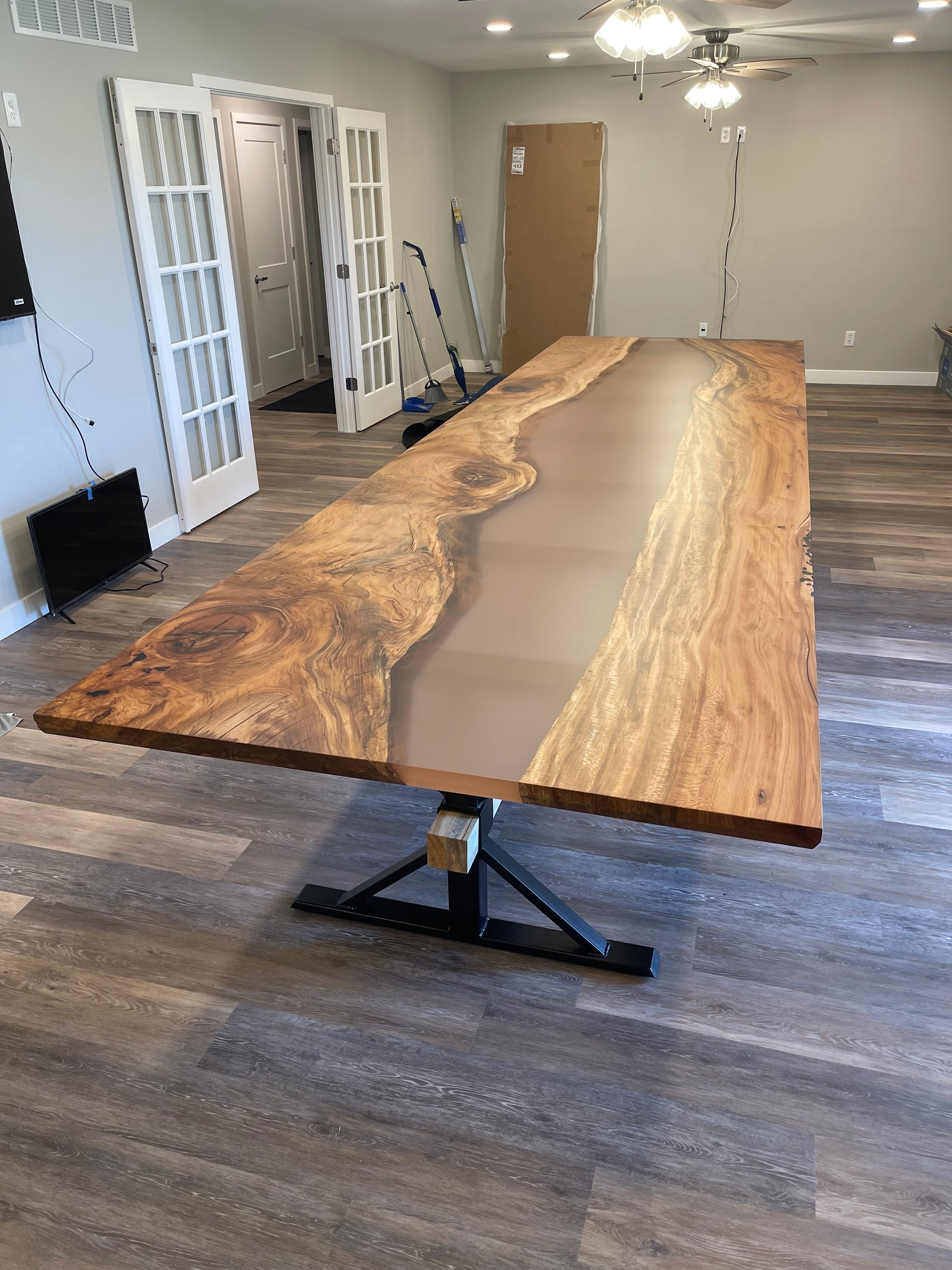 Sycamore Epoxy River Conference Table