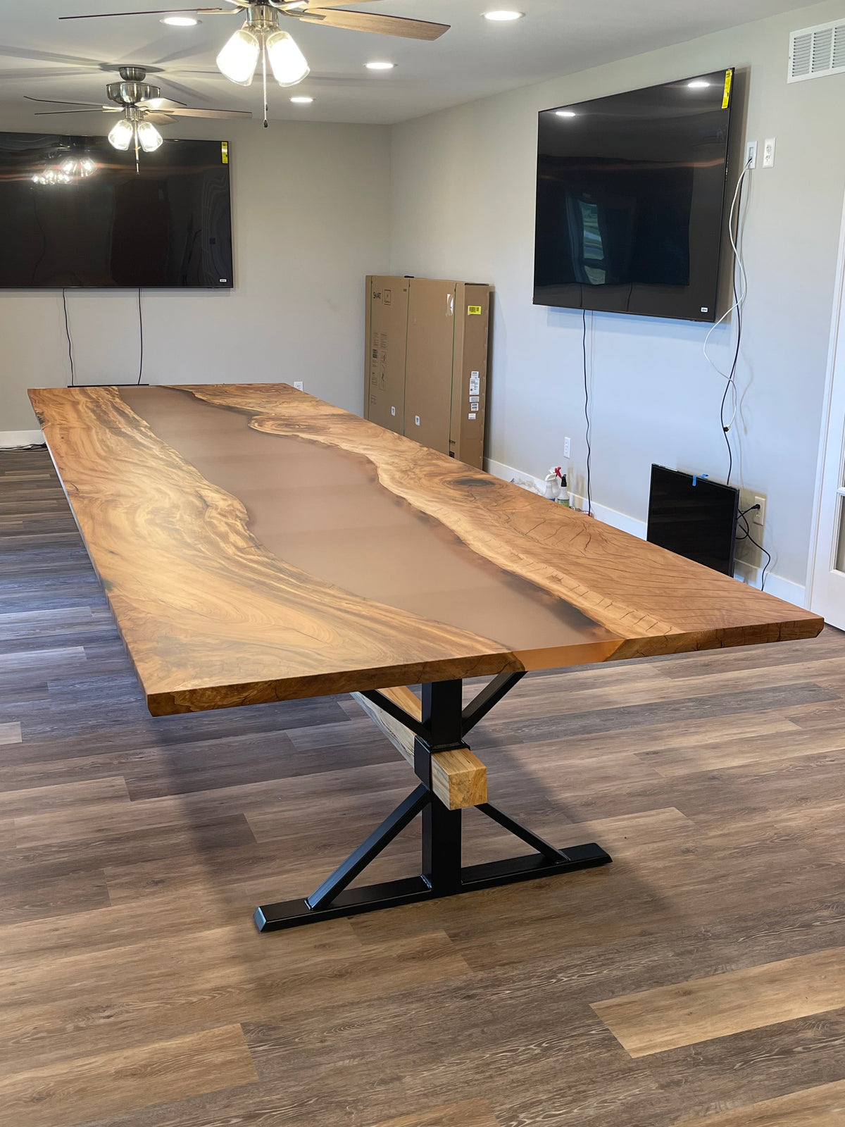Sycamore Epoxy River Conference Table