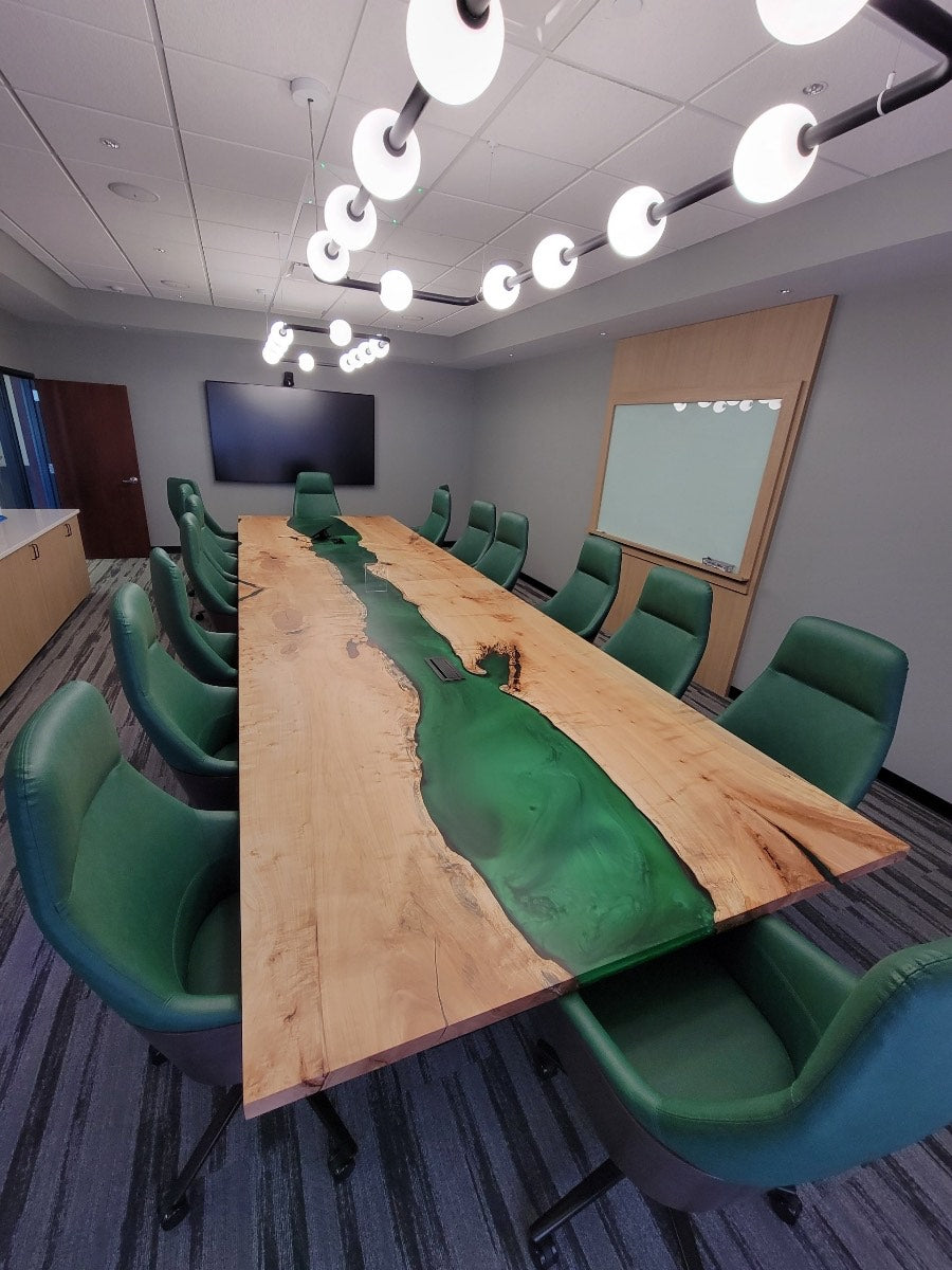 Maple River Conference Table 400 - KC Custom Hardwoods