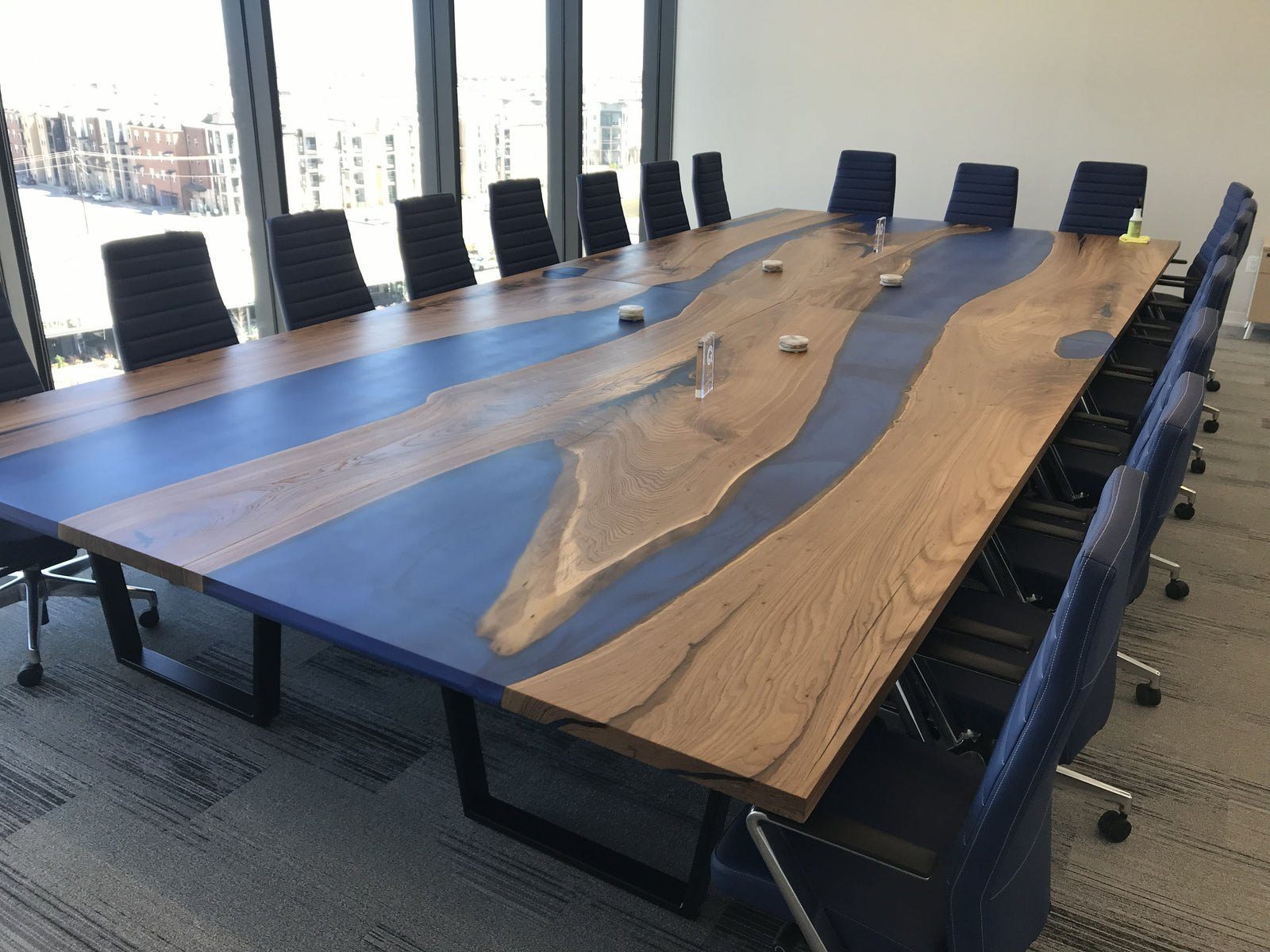 Epoxy River Conference Table
