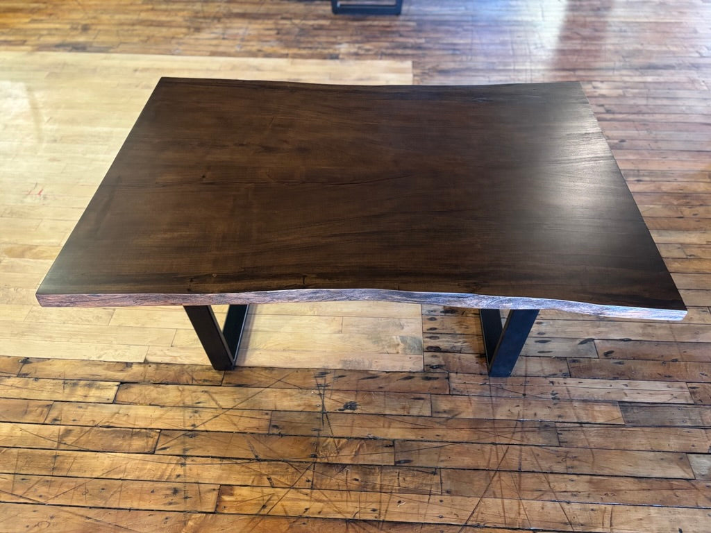 Live Edge Maple Dining Table
