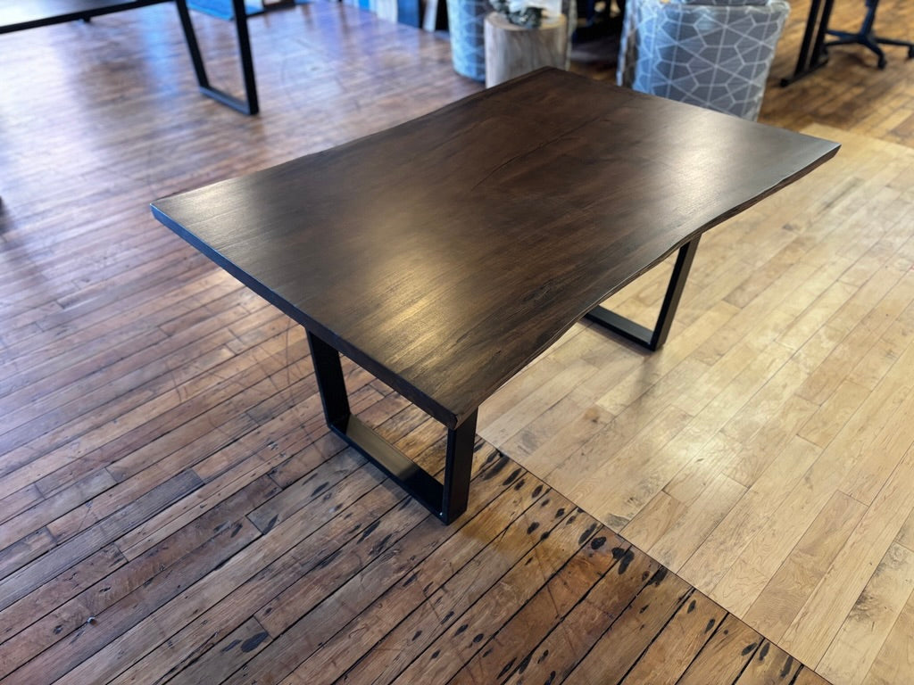 Live Edge Maple Dining Table