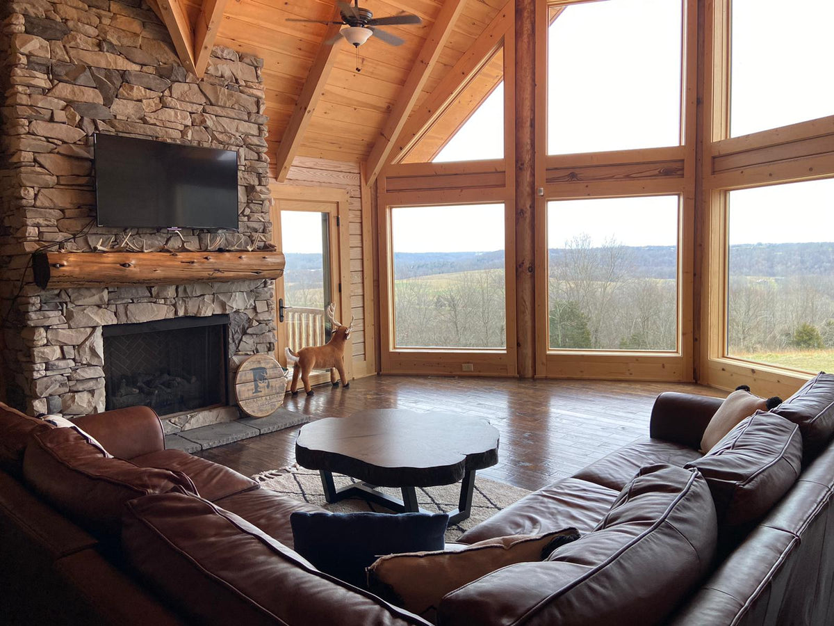Red Oak Coffee Table 