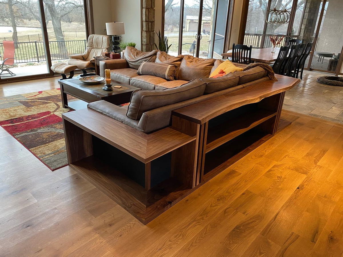 Black Walnut Sofa Table
