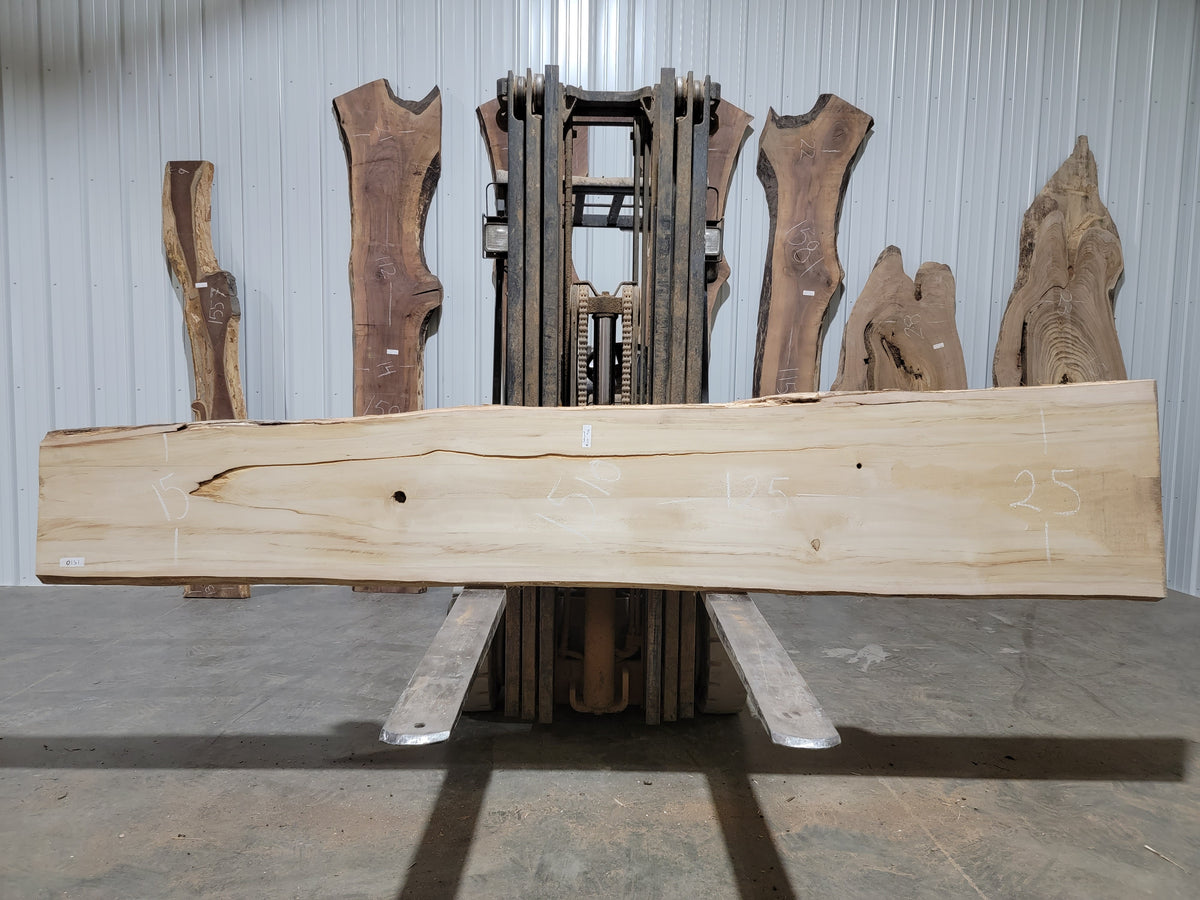 Cottonwood (1510) 125” L X 15-25” W X 1.75” T