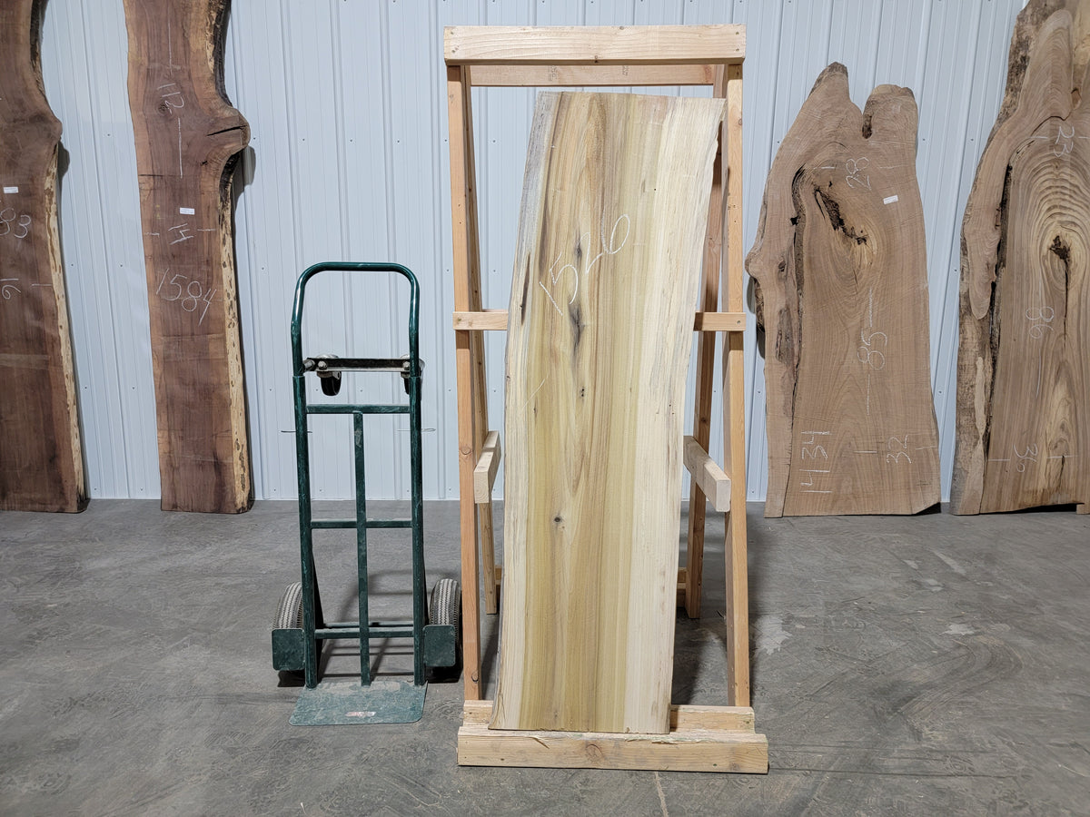 Poplar (1526) 62” L X 12-16” W X 3.5” T