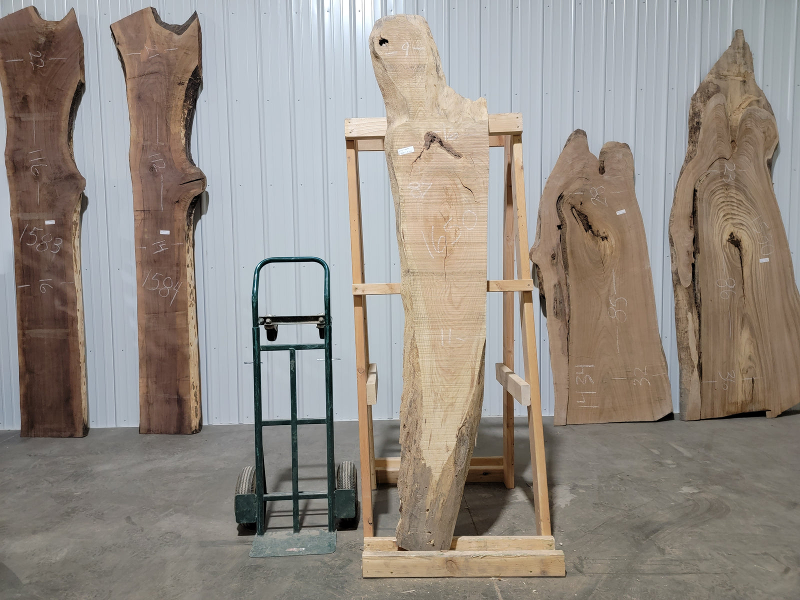 Honey Locust (1650) 87” L x 9-16” W x 1.75” T