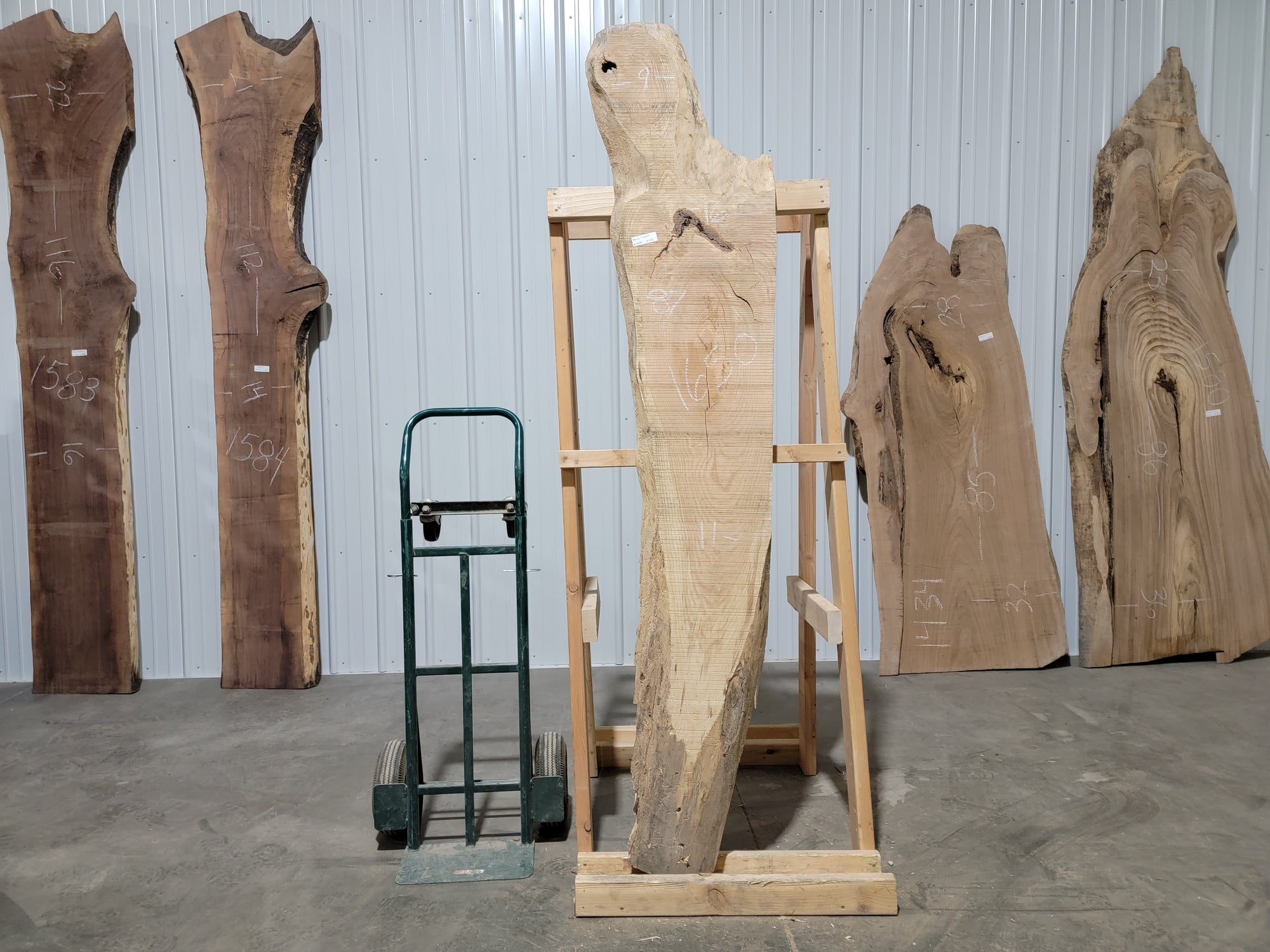 Honey Locust (1650) 87” L x 9-16” W x 1.75” T
