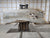 Red Oak (1703) 114” L x 29-39” W x 3” T
