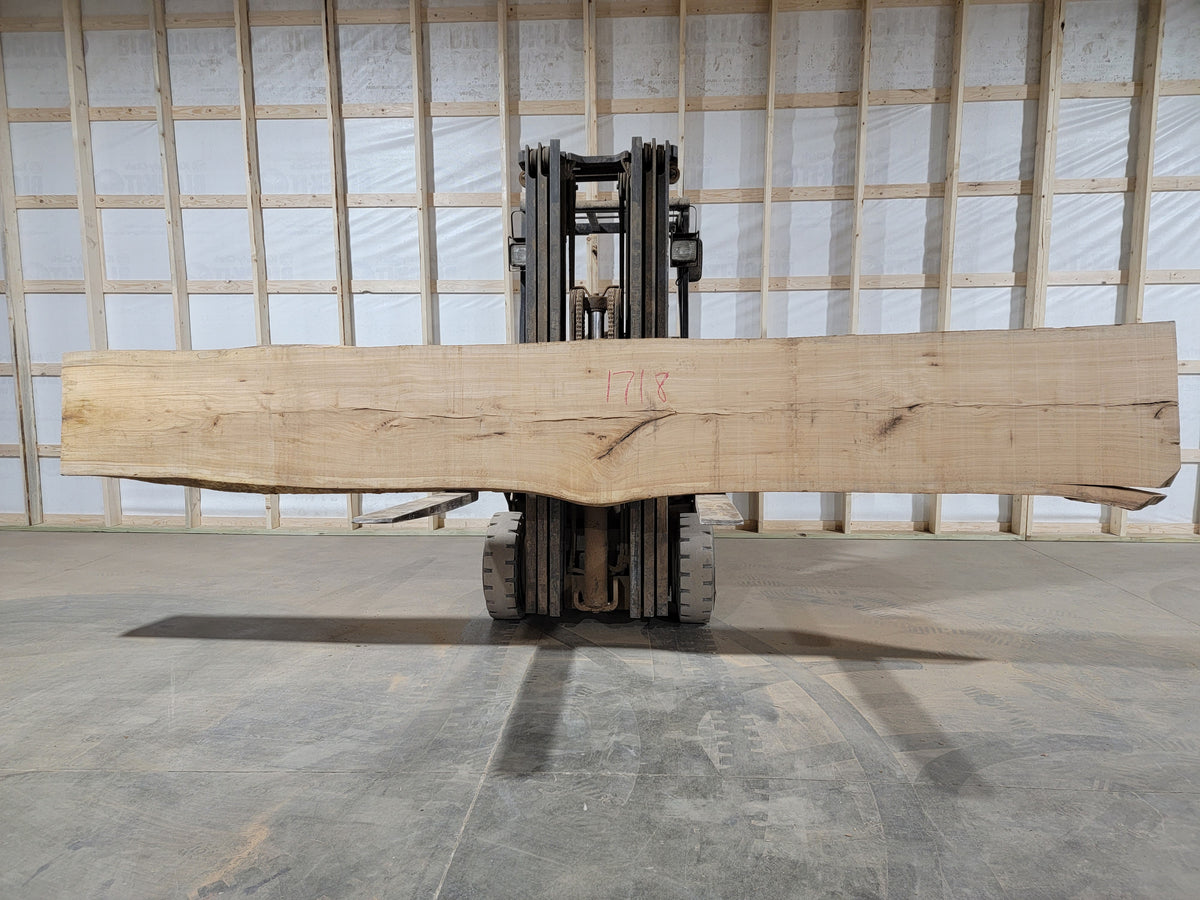 Pecan (1718) 176” L x 20-27” W x 3” T