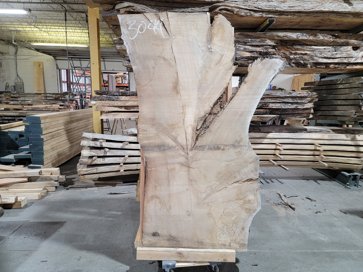 Maple (3044) 72&quot; L x 33-49&quot; W x 2.5&quot; T