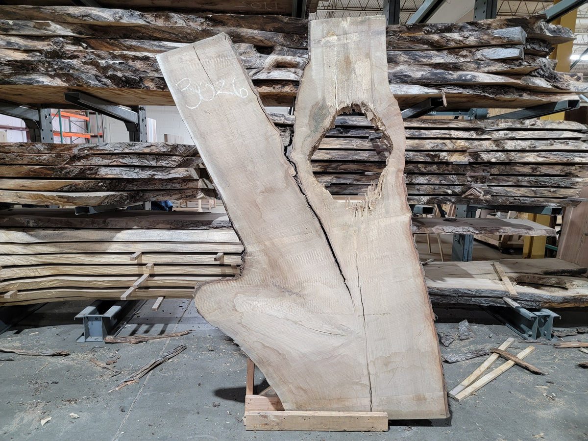Maple (3026) 84" L x 38-43" W x 2.5" T