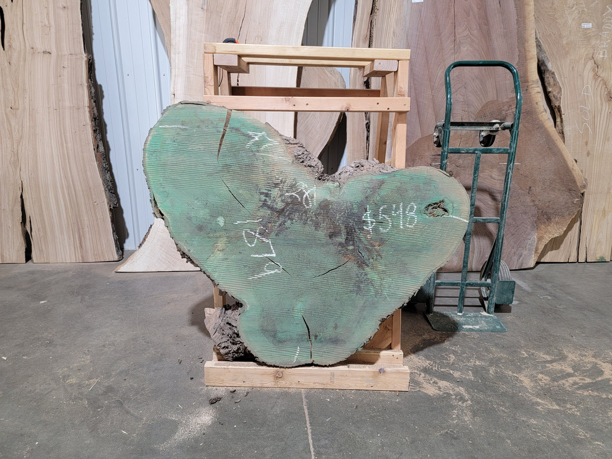 Maple Crosscut (1879)  47” L x 28” W x 4” T