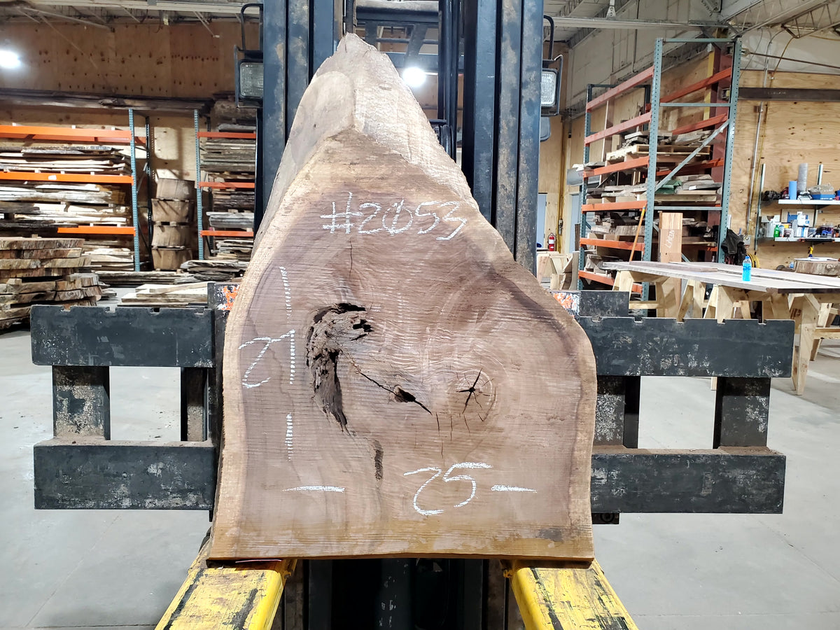 Black Walnut (2053) 27&quot; L x 25-25&quot; W x 2.25&quot; T