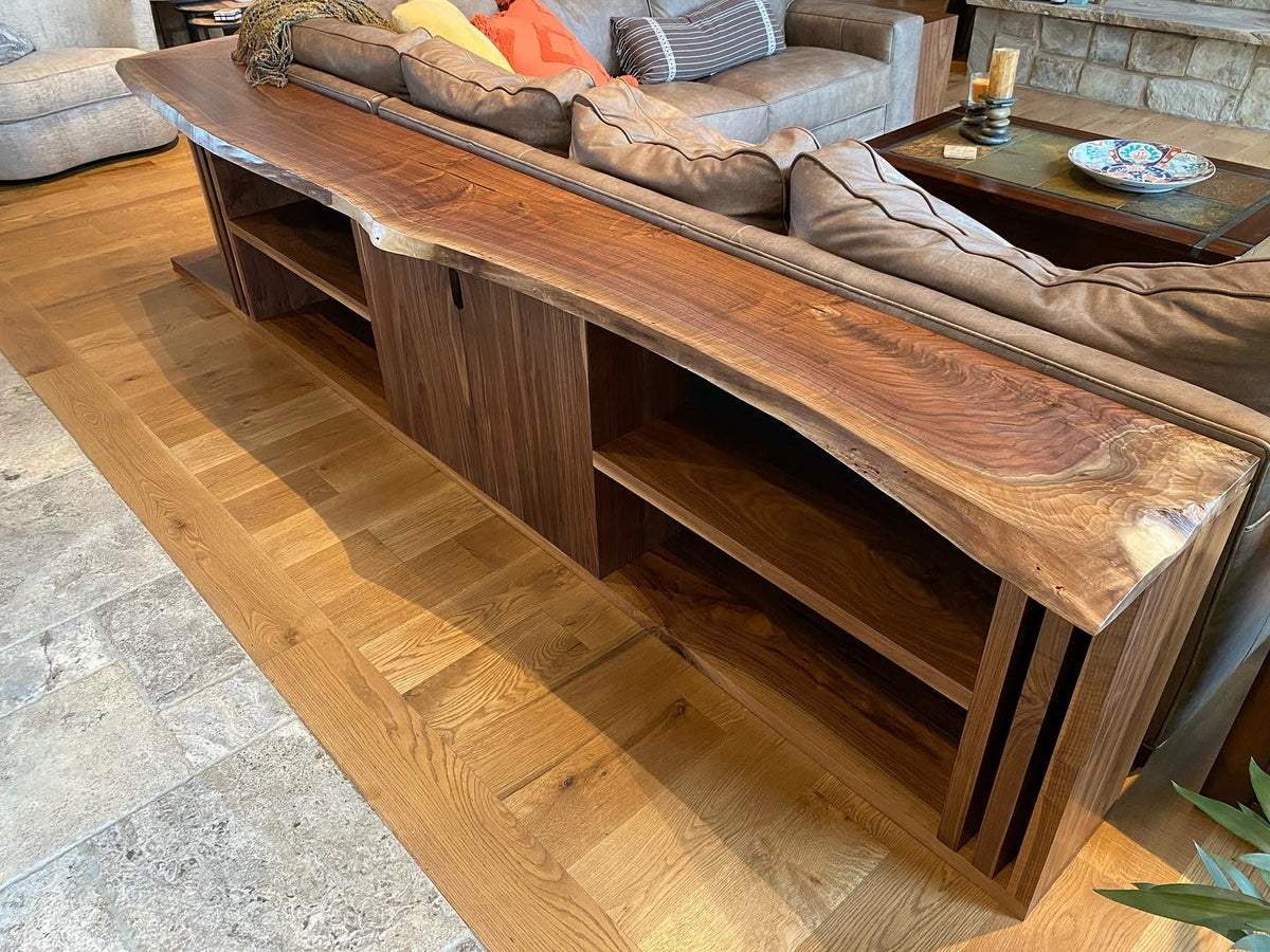 Black Walnut Sofa Table