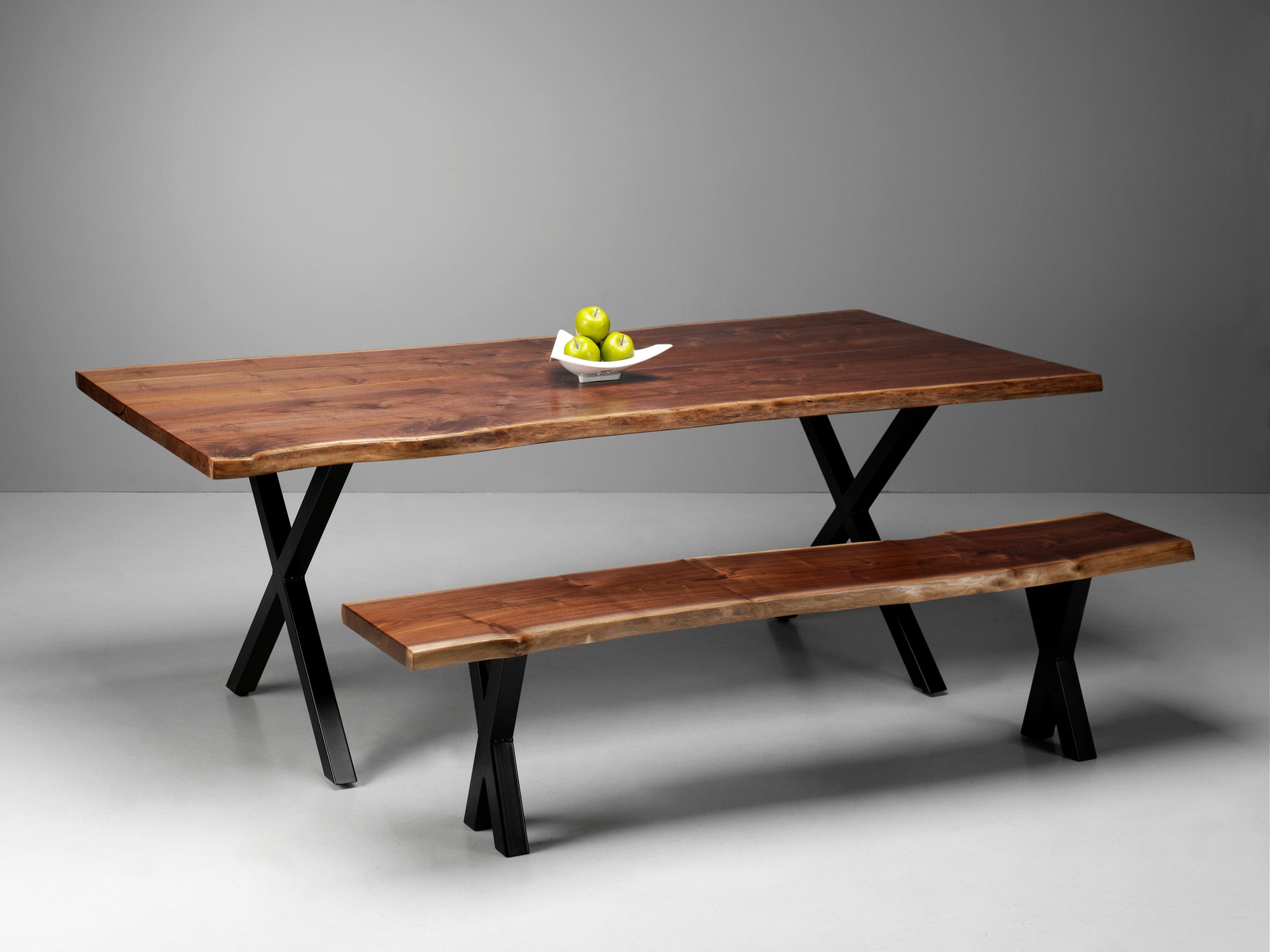 Live Edge Walnut Dining Table