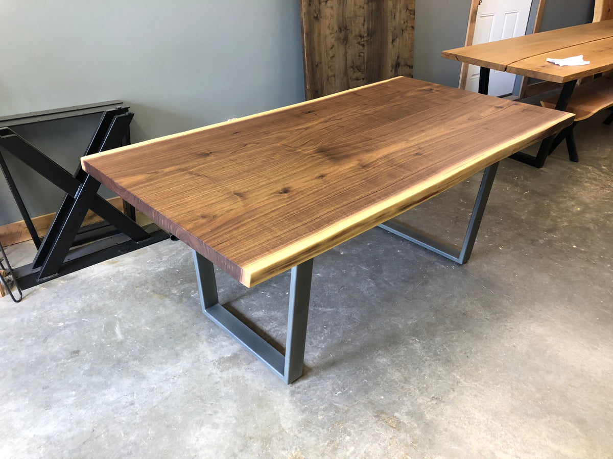Bookmatched Walnut Dining Table