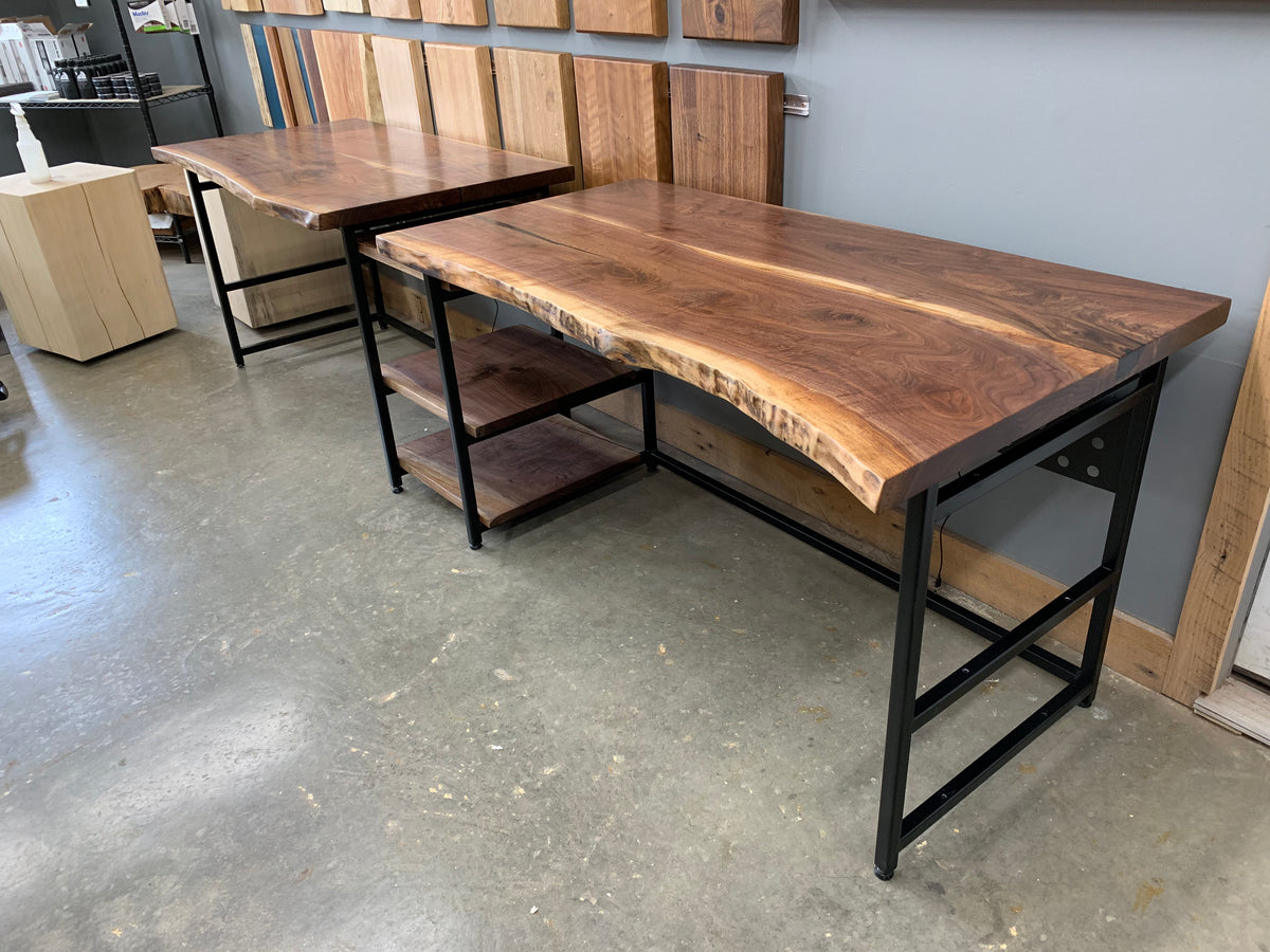 Live Edge Walnut Desk