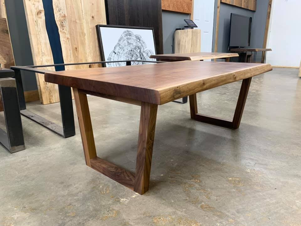 Live Edge Black Walnut Coffee Table