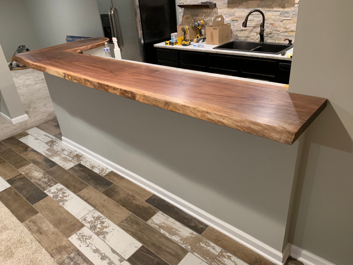 Walnut Bar Top