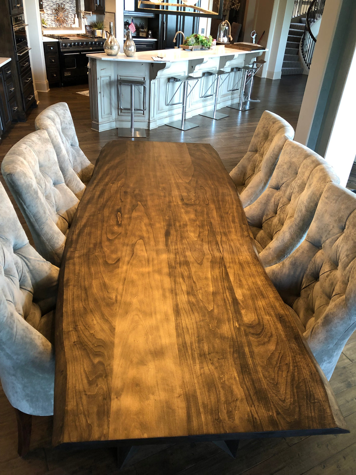 Stained Maple Dining Table