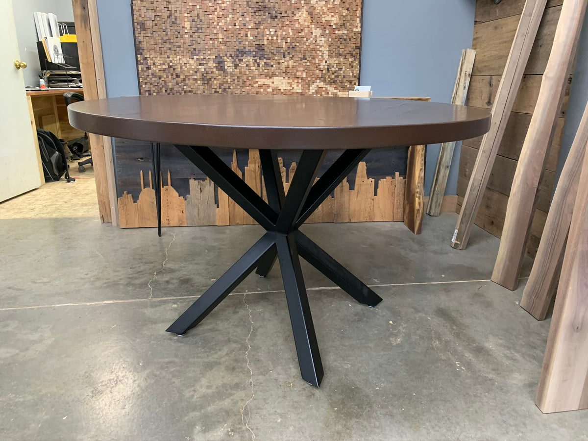 Ash Dining Table with Custom Stain