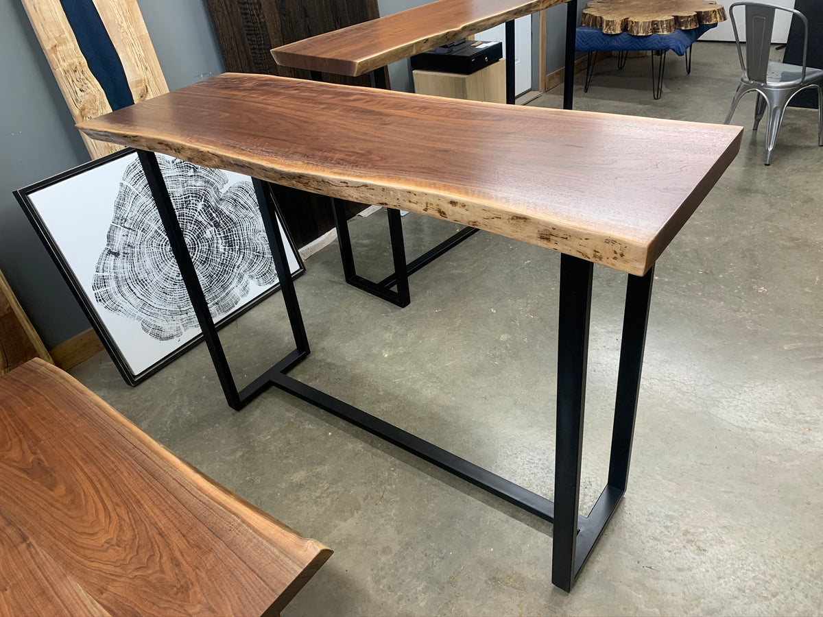 Walnut Wine Bar Table 180