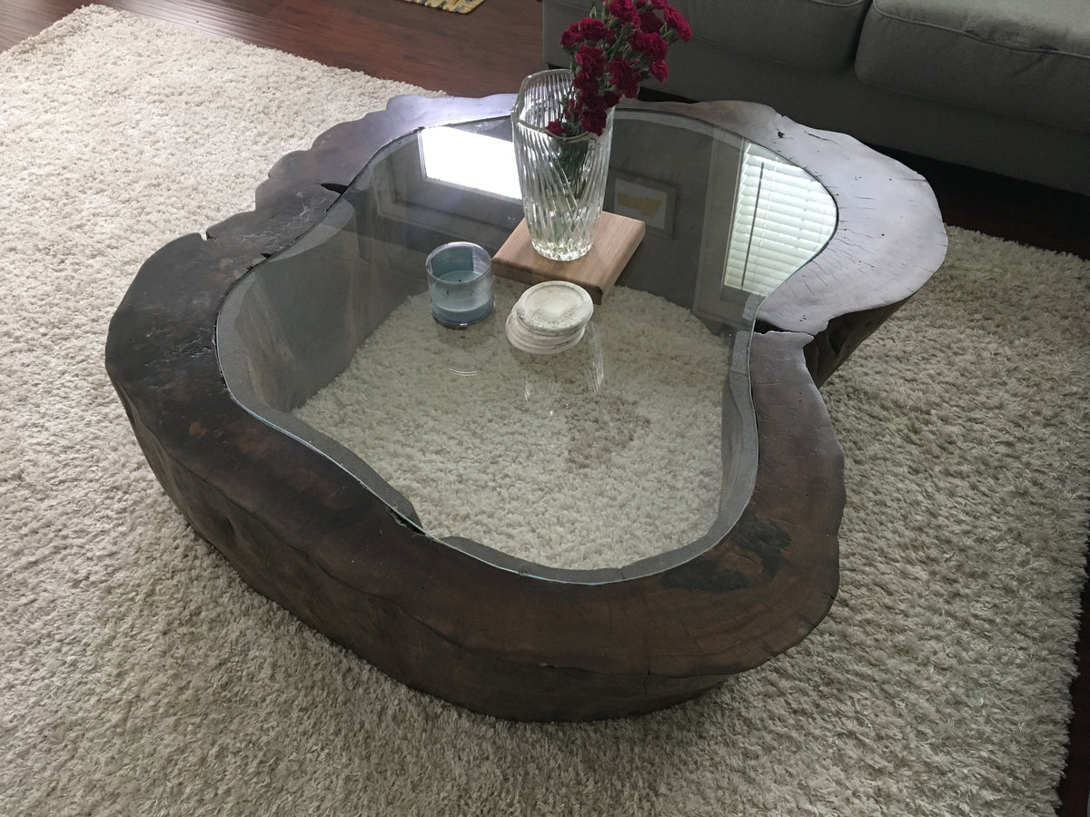 Sycamore Cross Cut Coffee Table