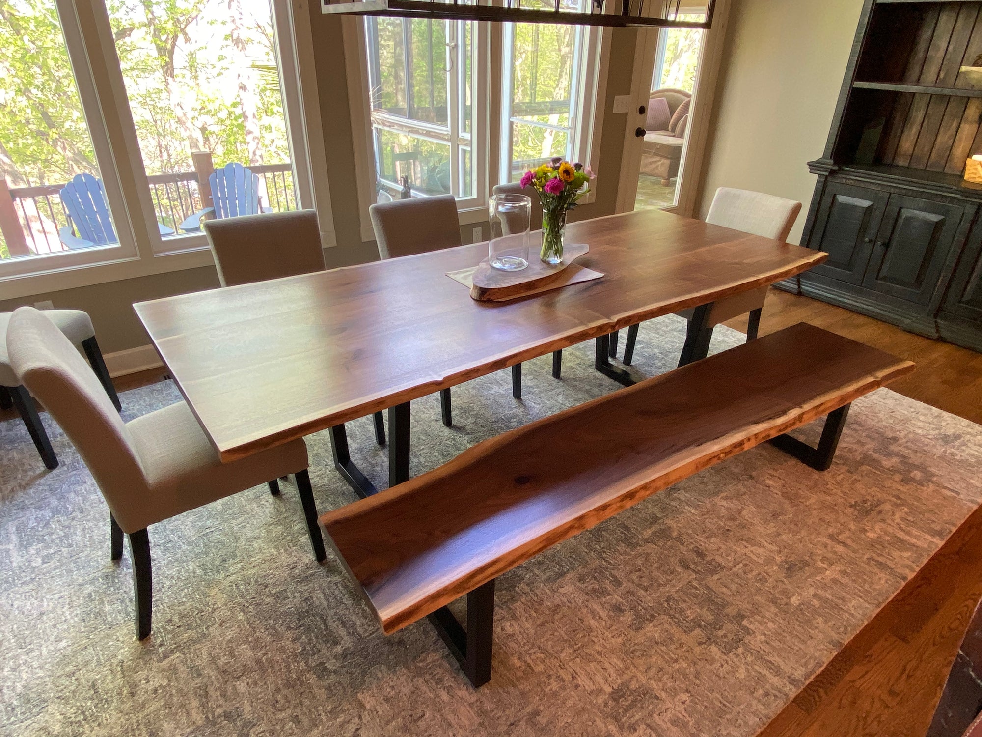 Walnut Dining Table 230