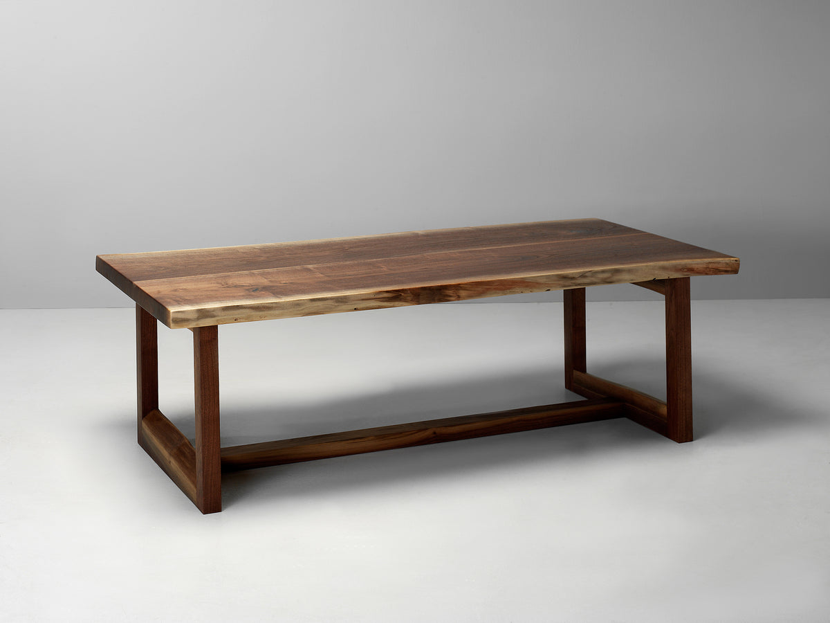 Walnut Coffee Table with custom walnut legs
