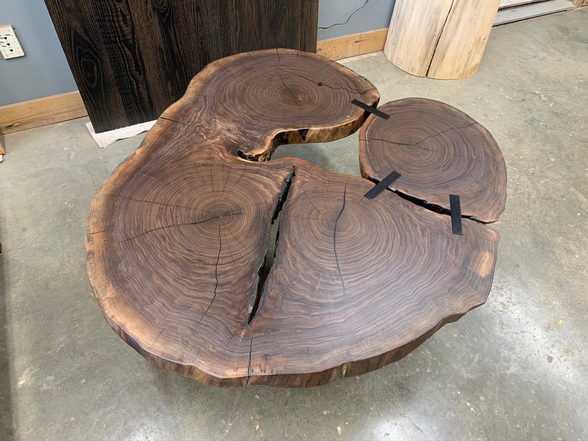 Walnut Cross Cut Coffee Table 171