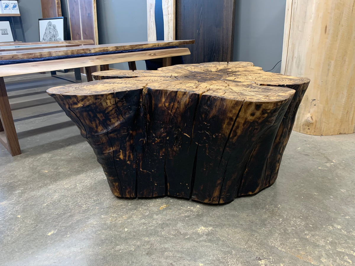 Shou Sugi Ban Coffee Table