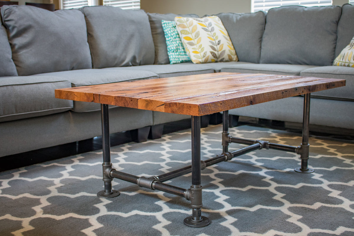Reclaimed Red Oak Coffee Table