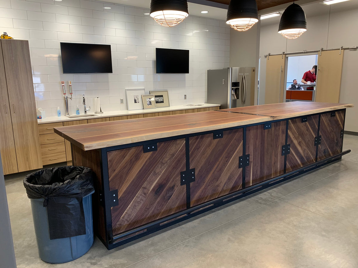 Walnut Breakroom Table
