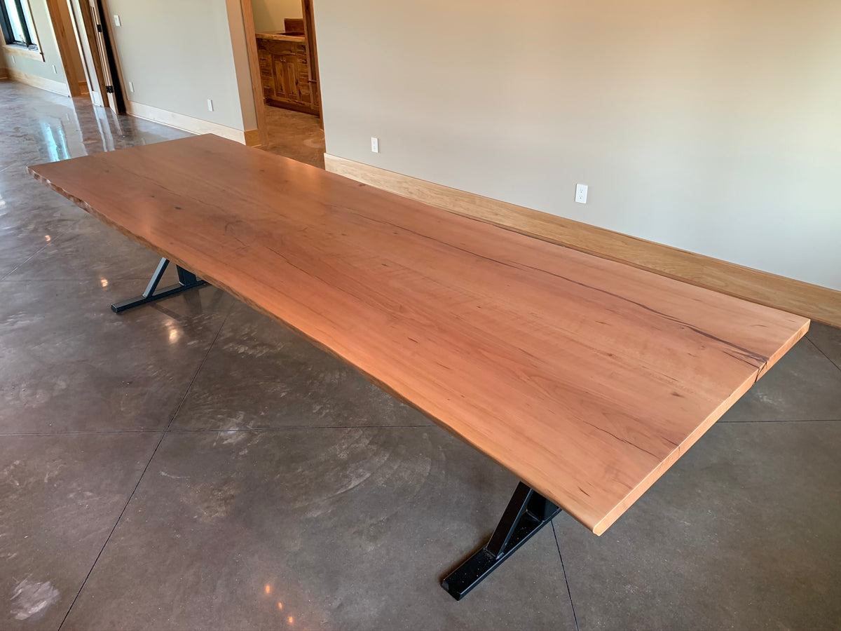 Live Edge Cherry Dining Table