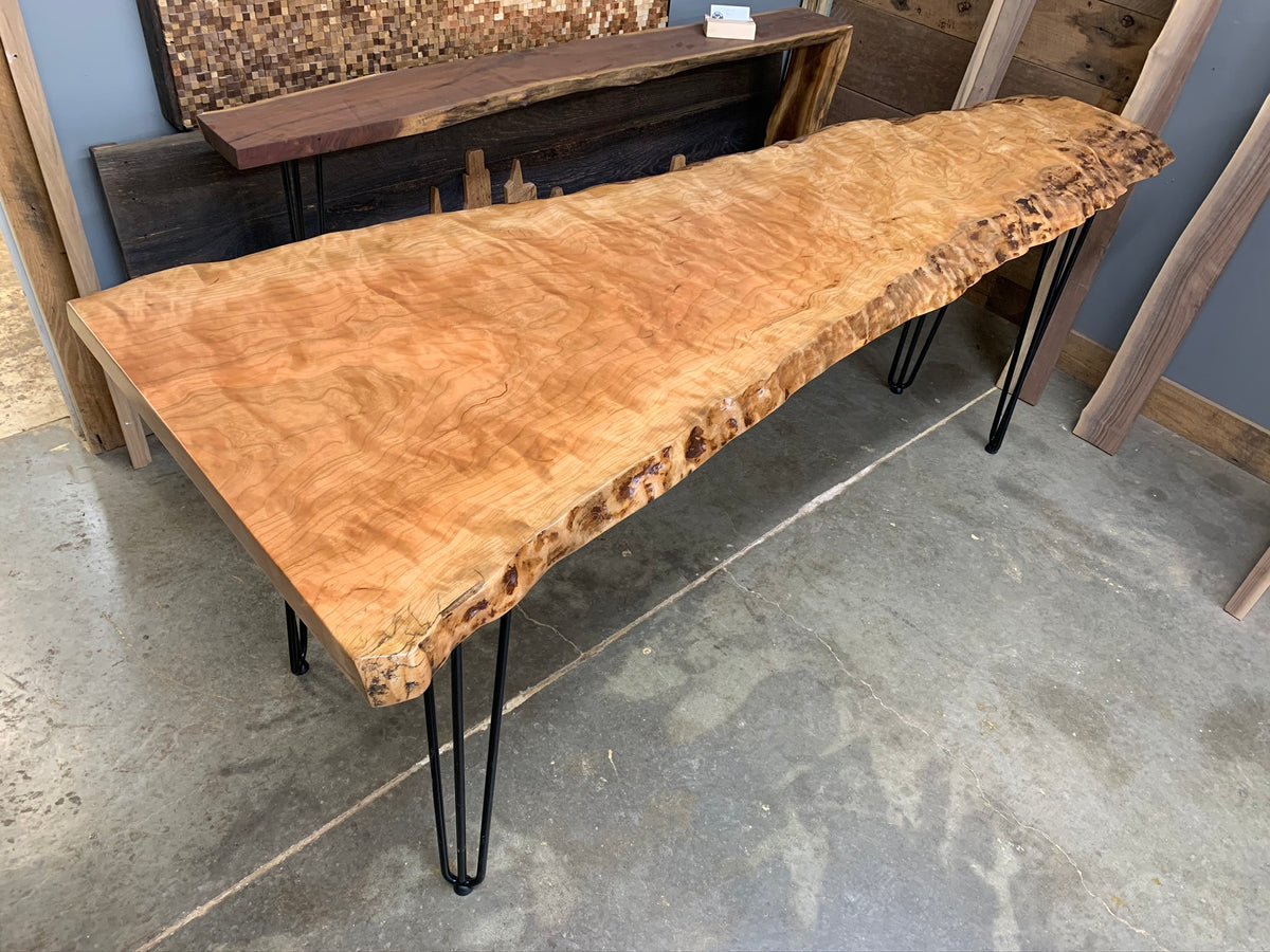 Live Edge Cherry Desk