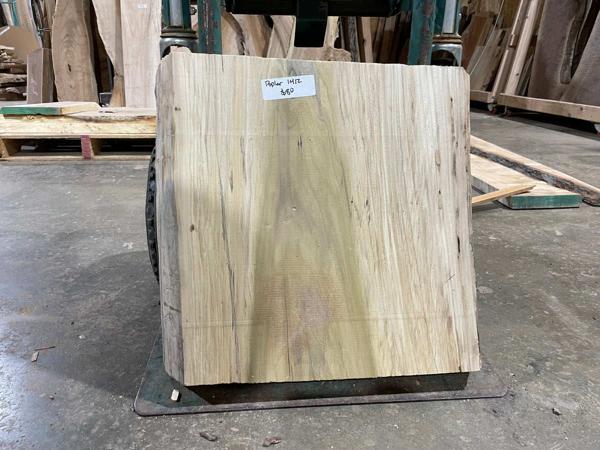 Poplar (1412) 16” L x 14.5-15.5” W x 4” T