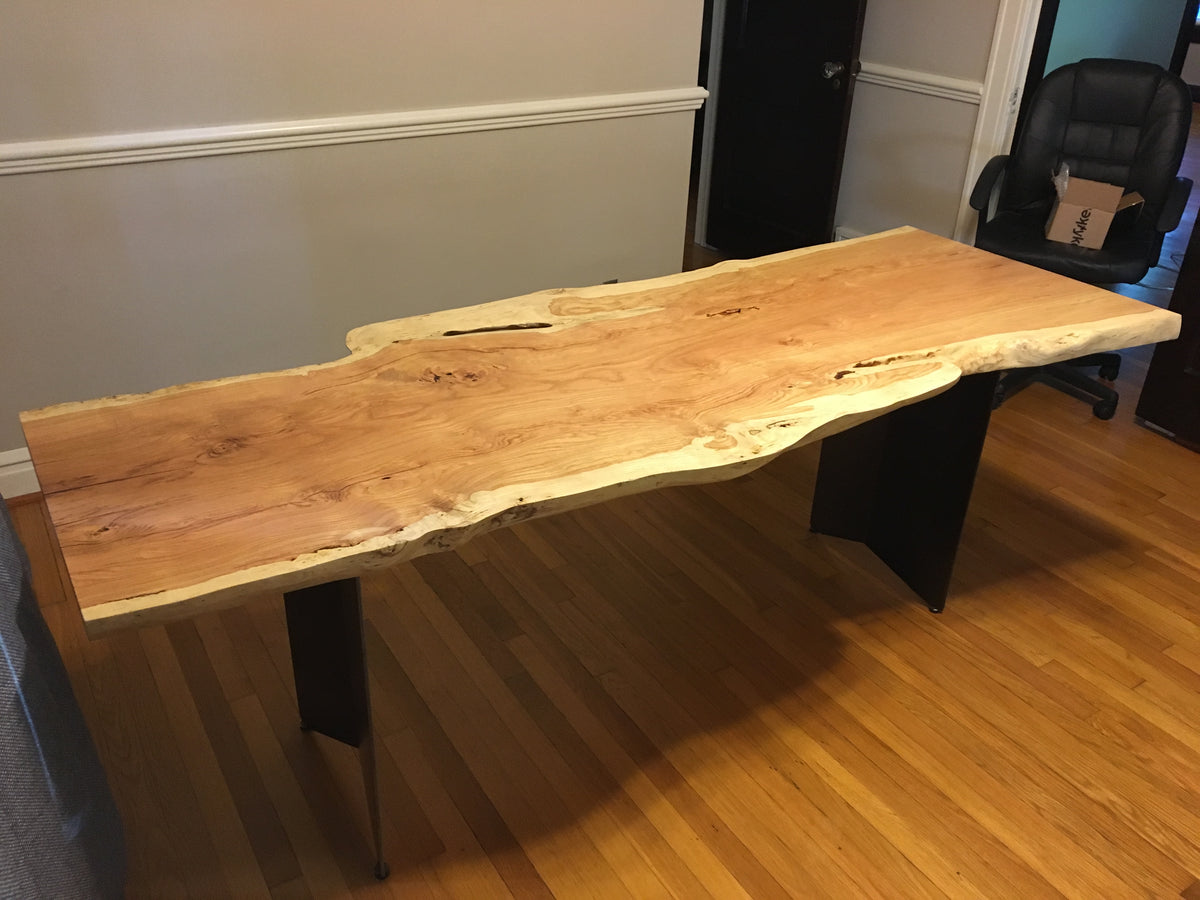 Live Edge Honey Locust Desk