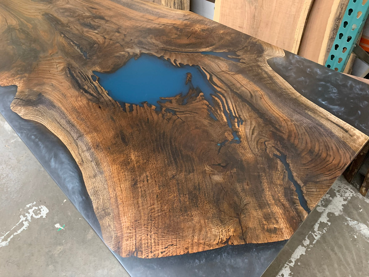 Ebonized Oak Dining Table 145