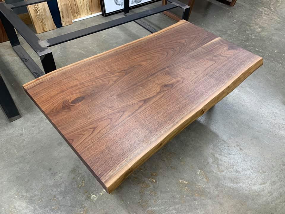 Live Edge Black Walnut Coffee Table