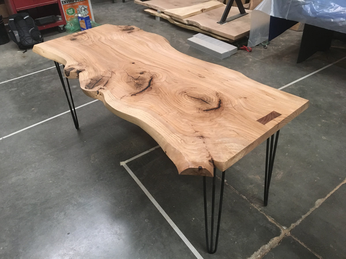 Live Edge Pin Oak Desk