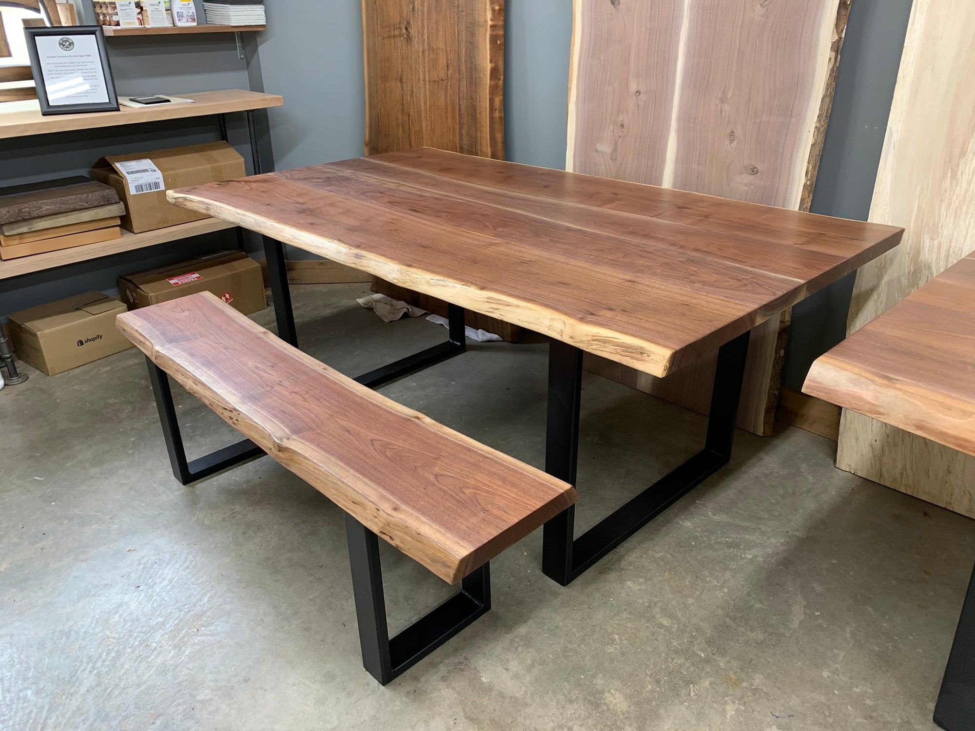 Walnut Dining Table 229