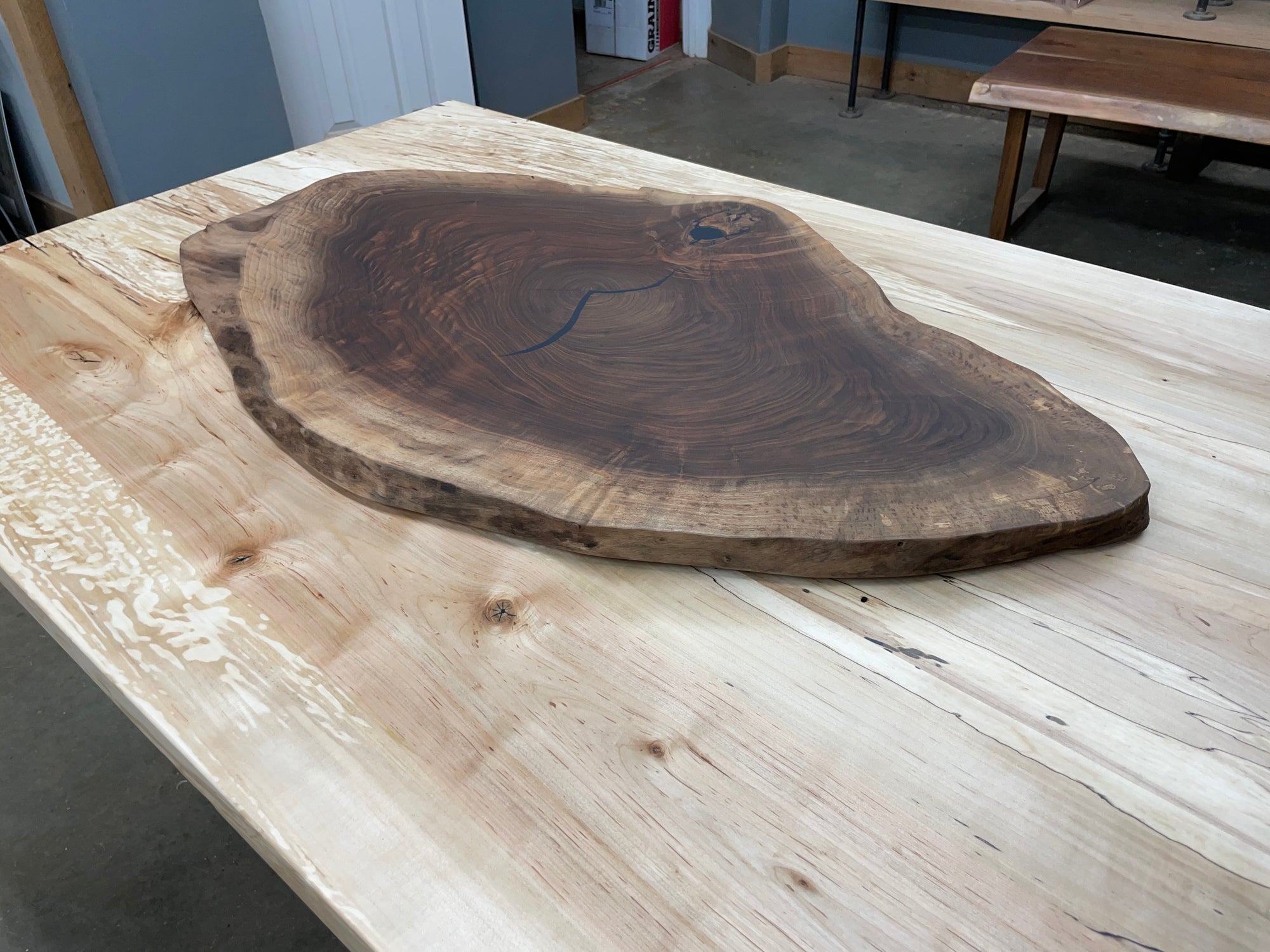 Black Walnut Charcuterie Board 286