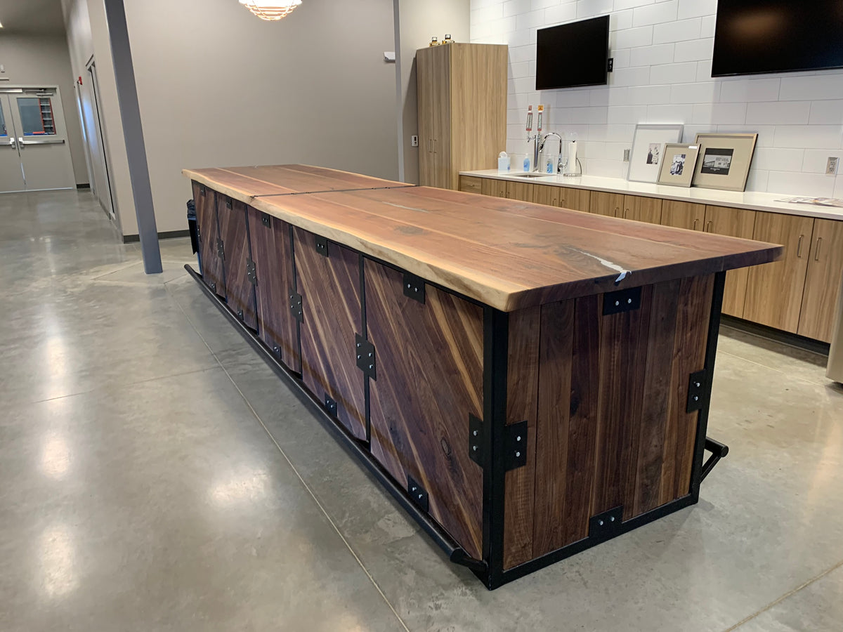 Walnut Breakroom Table