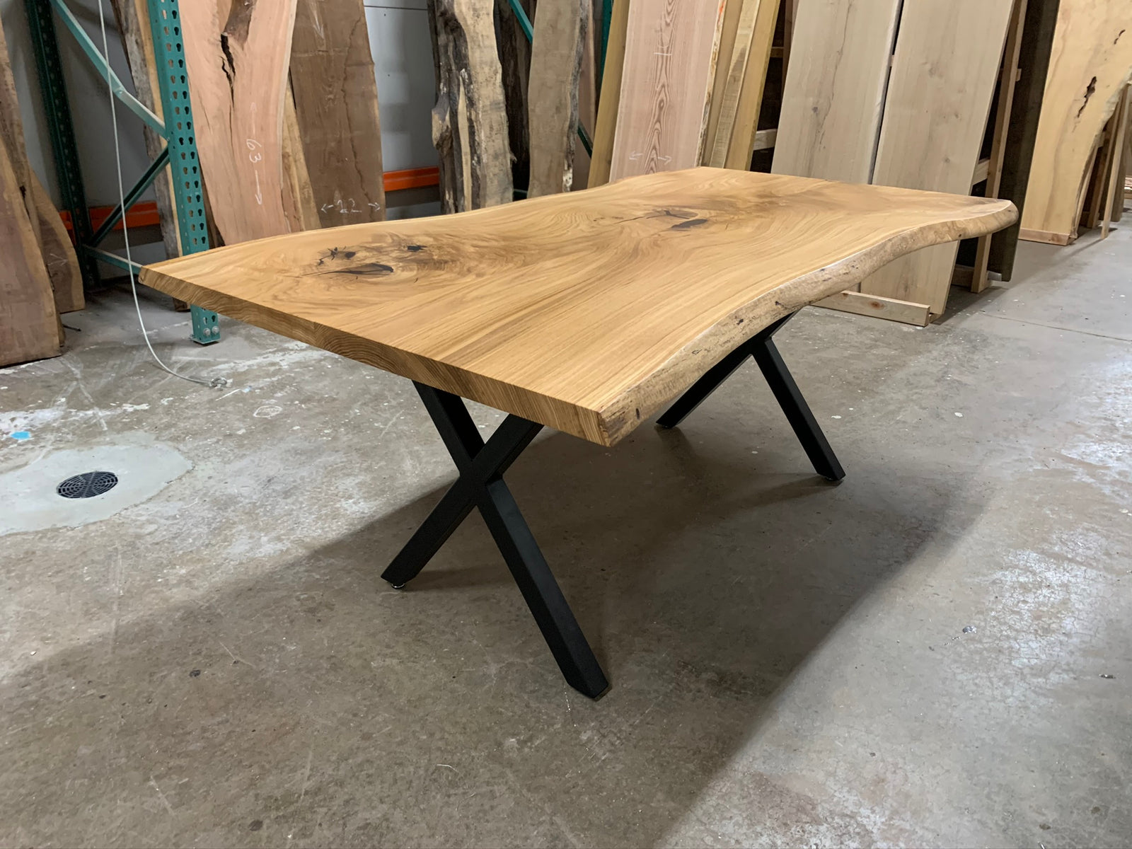White Oak Dining Table