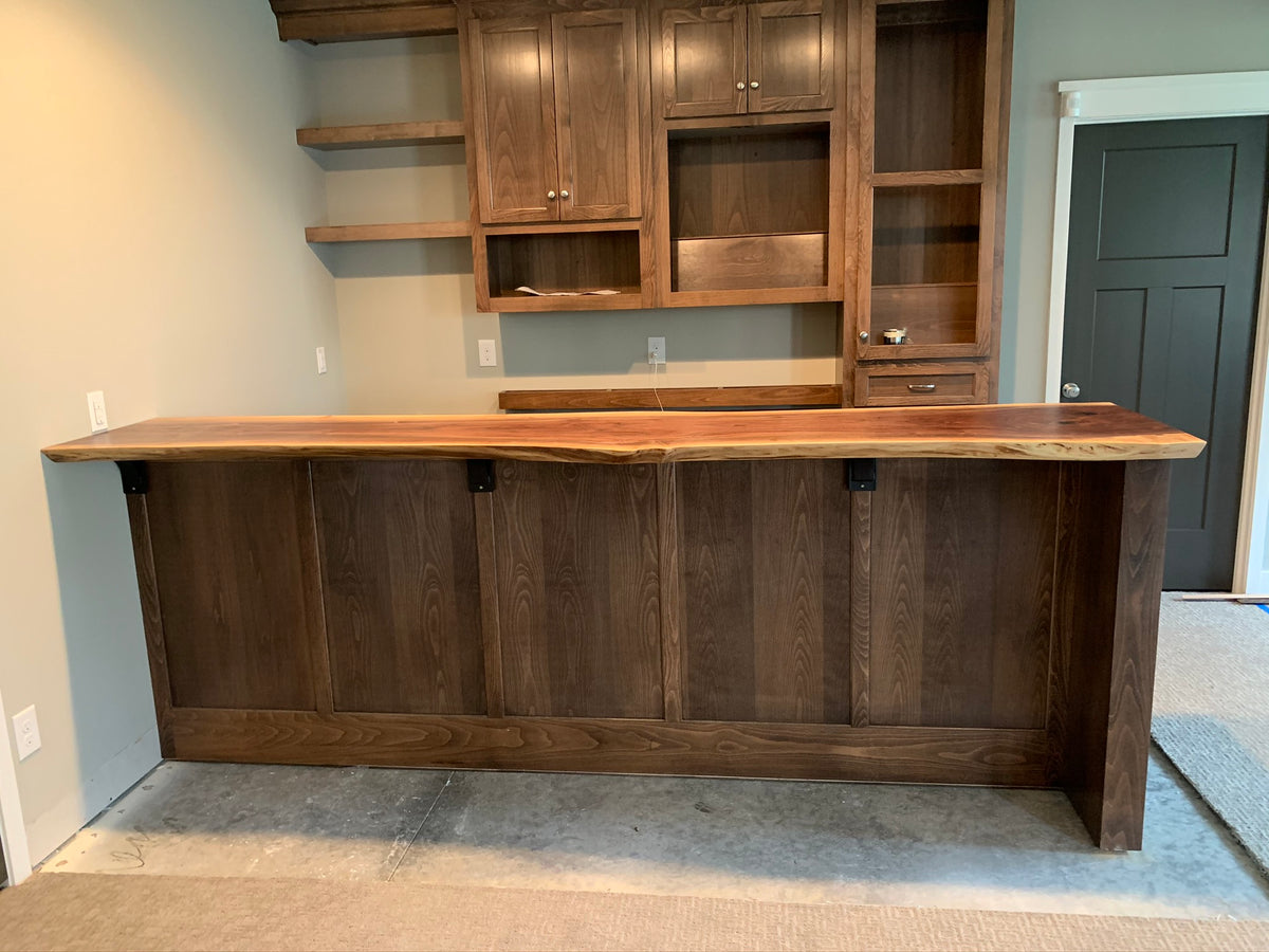 Walnut Bar Top