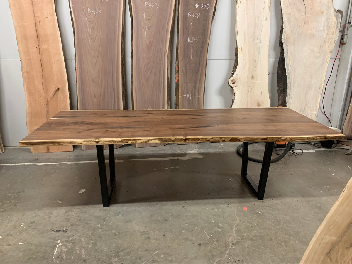 Live Edge Walnut Dining Table