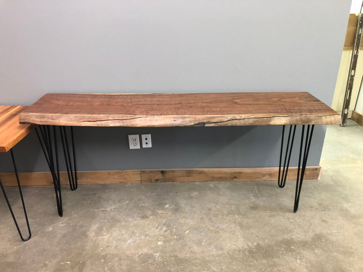 Walnut Console Table