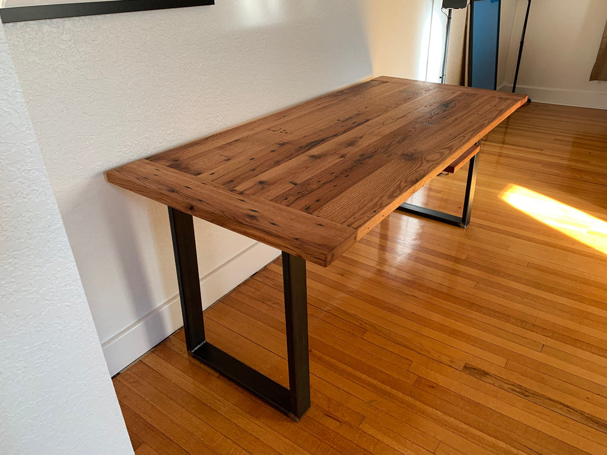 Reclaimed Red Oak Desk